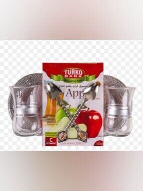 Turko Baba Tea Set- Apple Flavored Drink Powder_Brand New In Packaging RARE!!!